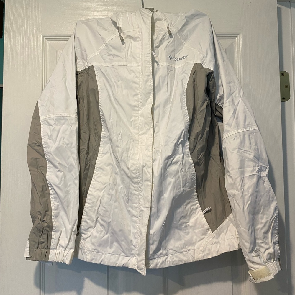 Columbia rain coat sz S